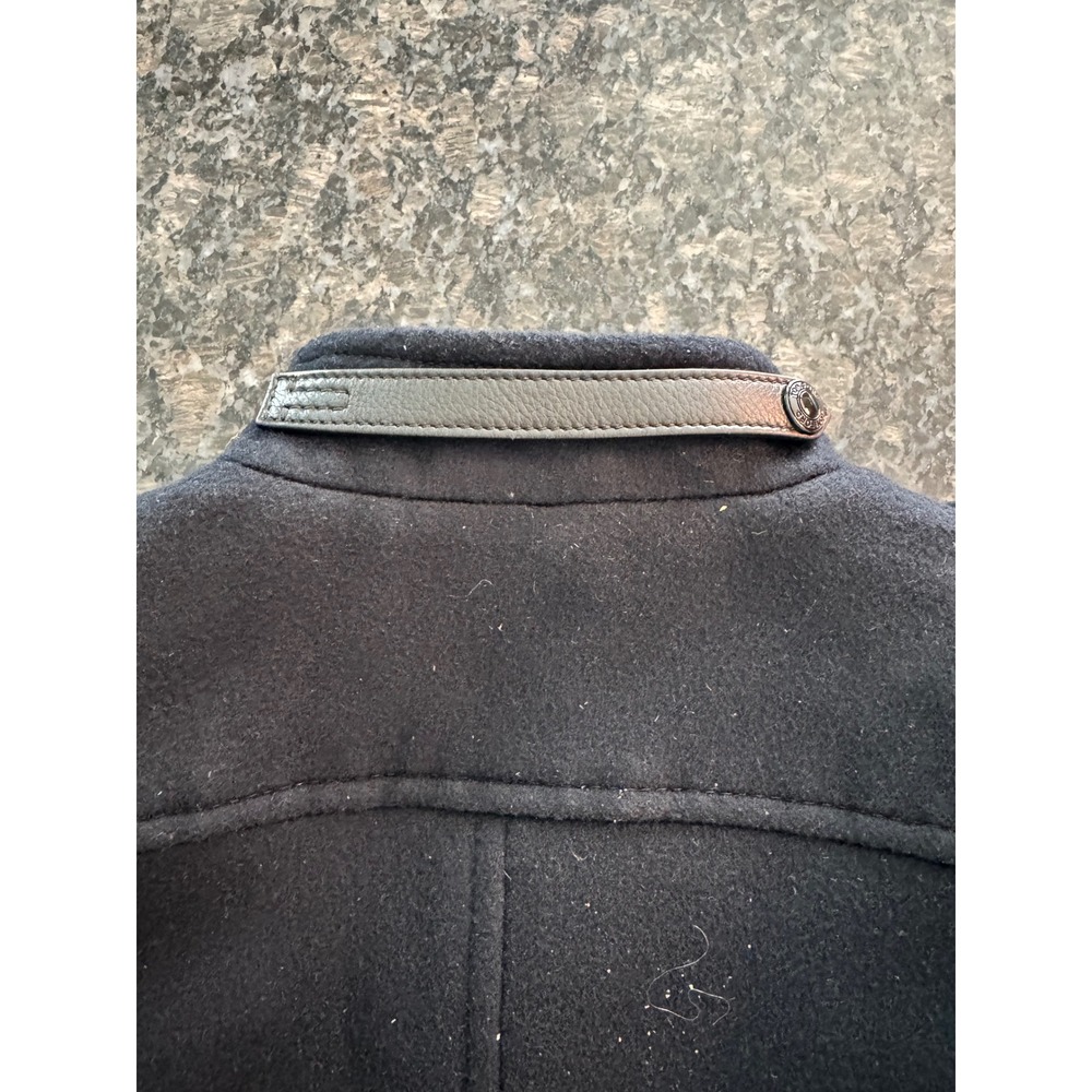 Tom Ford Midnight Blue Wool Military Cropped Jacket Gold Buttons CS1257 Size 36 - Picture 14 of 16